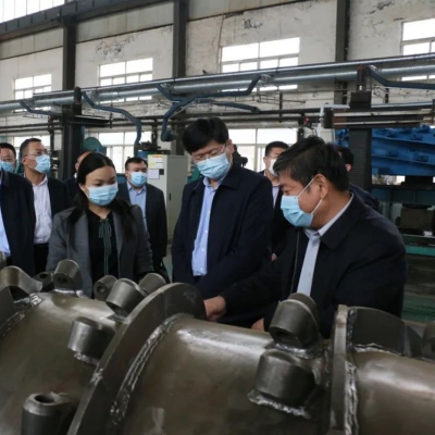 市政協(xié)領(lǐng)導(dǎo)一行到天工走訪(fǎng)調(diào)研